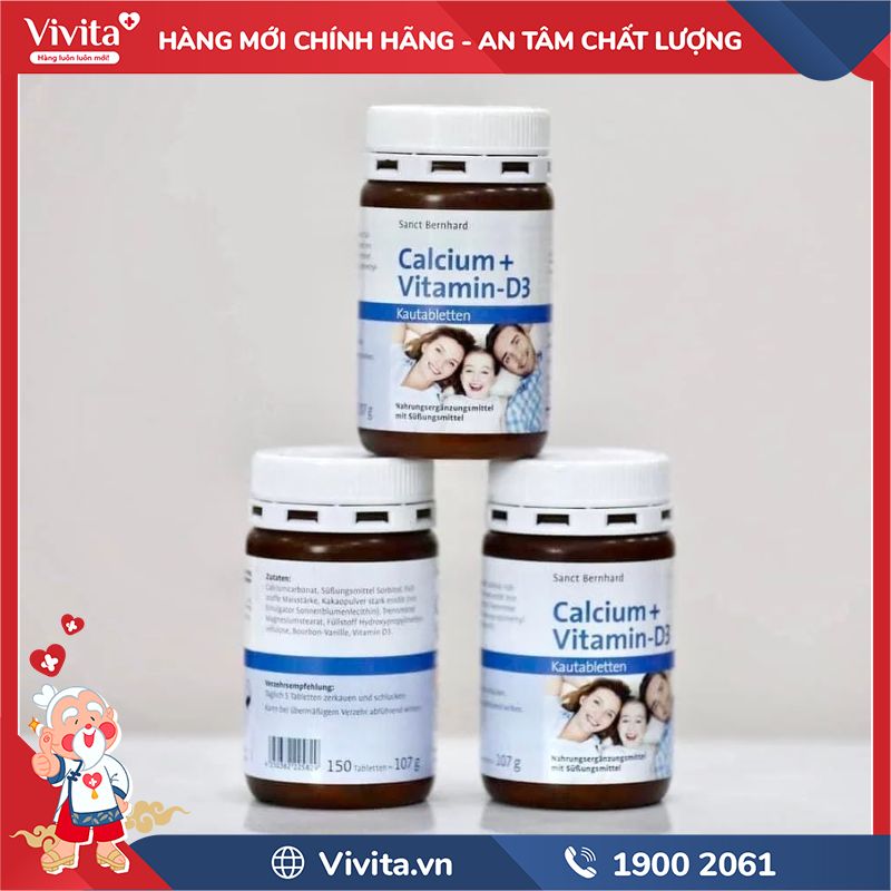 Sản phẩm Calcium Vitamin D3
