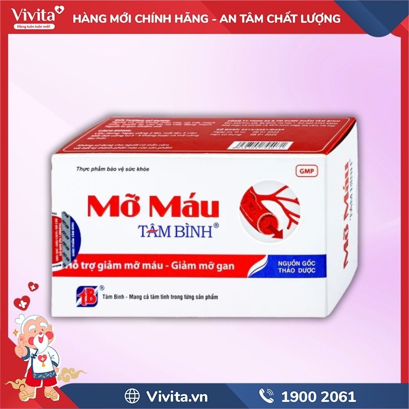 Sản phẩm Mỡ Máu Tâm Bình