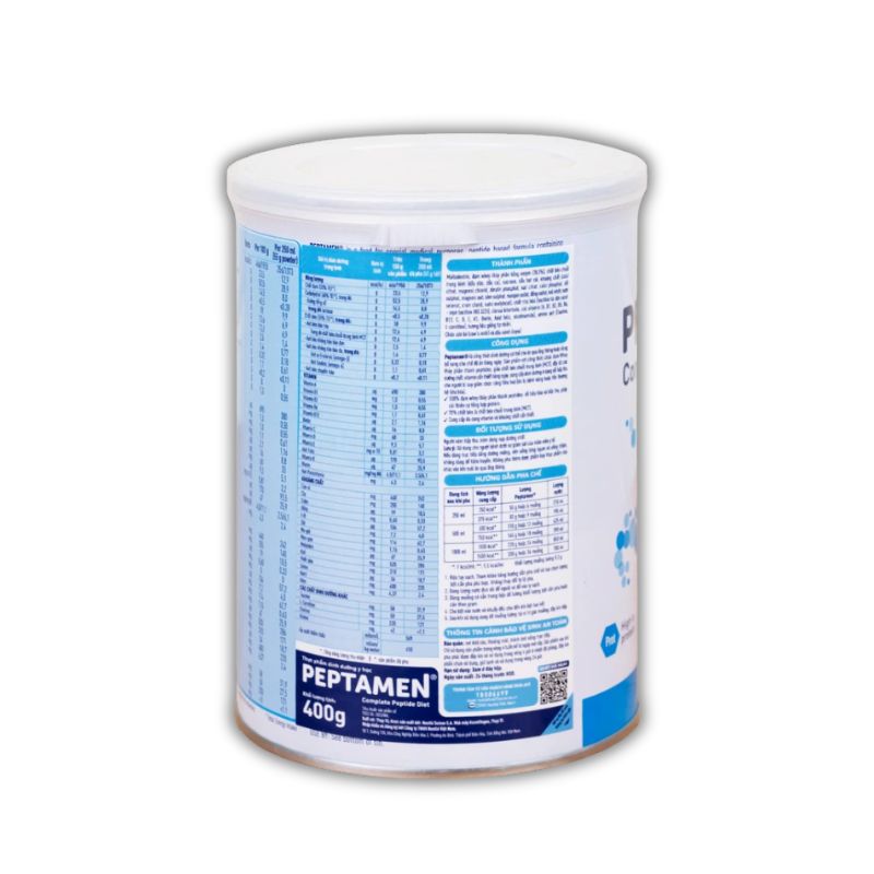 Sữa Peptamen Nestlé Thụy Sĩ Hỗ Trợ Cải Thiện Hấp Thu Đạm (Hộp 400 gram)