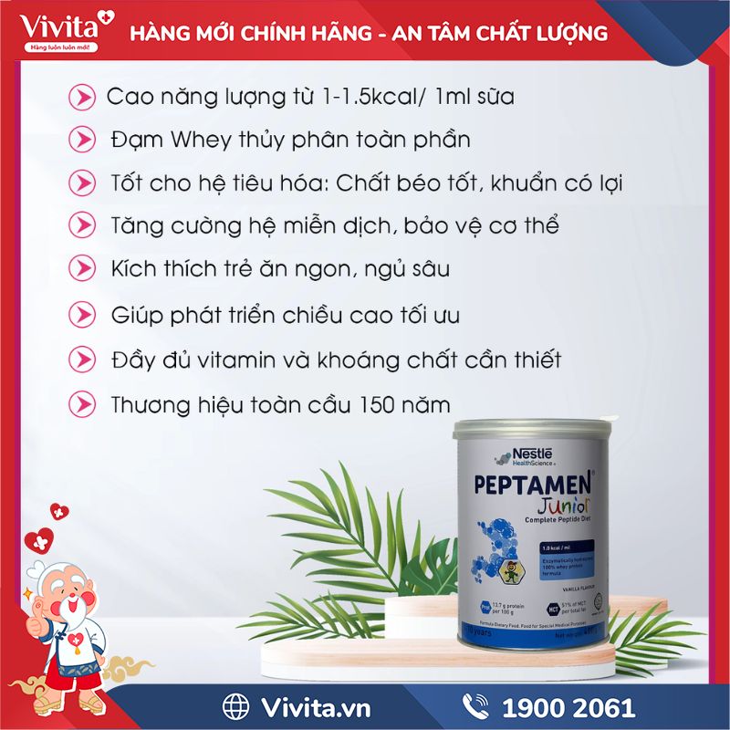 Sữa Peptamen Nestlé có tốt không?