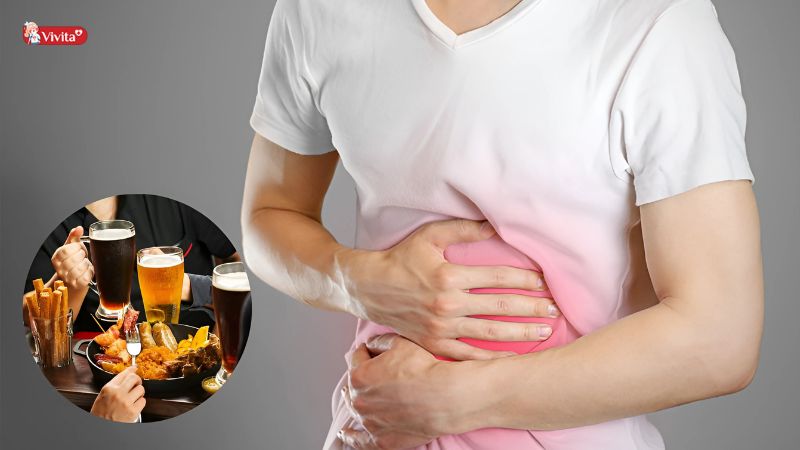 Tác hại của của rượu đối với dạ dày