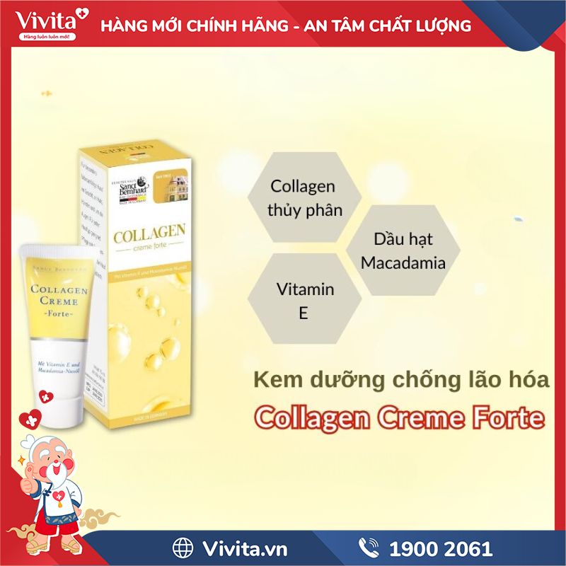 Thành phần Collagen Cream Forte