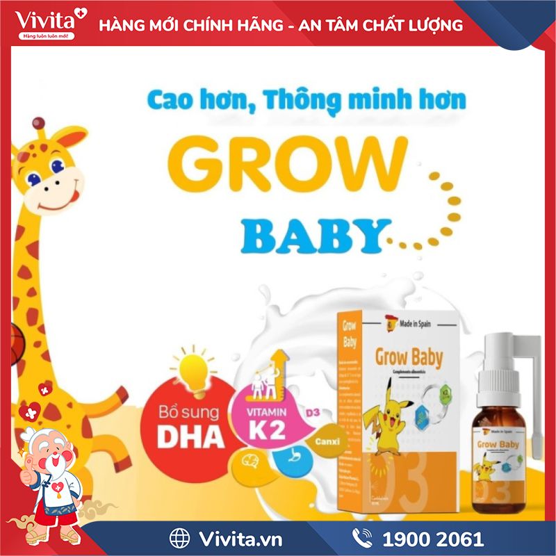 Thành phần của Grow Baby