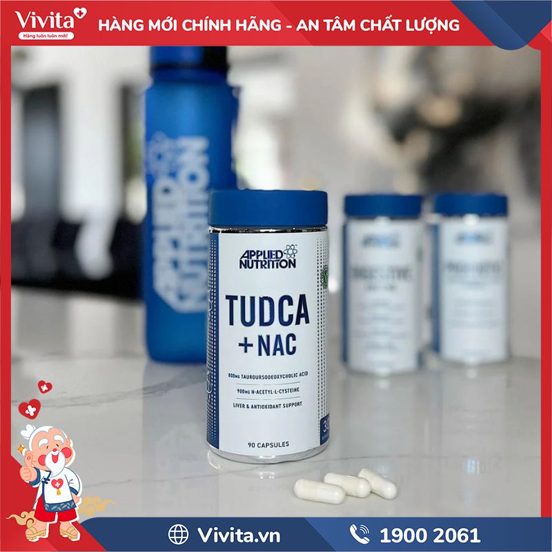 Applied Nutrition TUDCA + NAC chính hãng