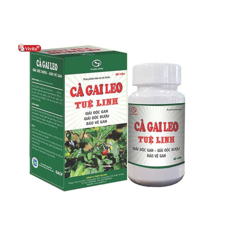 viên uống Cà Gai Leo Tuệ Linh tốt cho gan