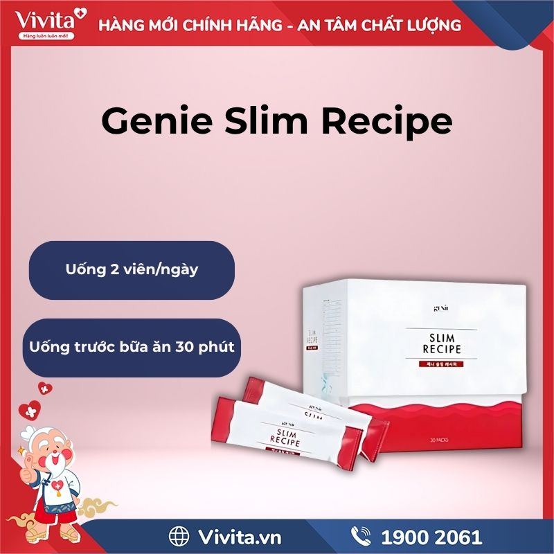 Cách dùng Genie Slim Recipe