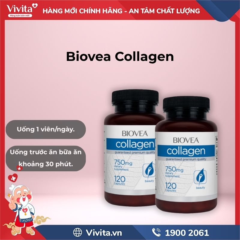 Cách dùng Biovea Collagen