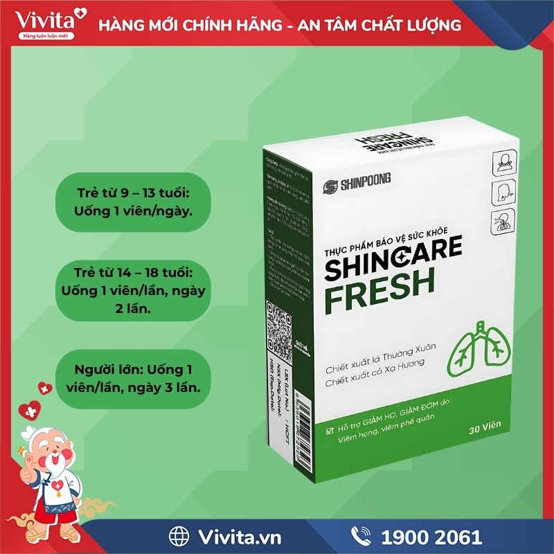 Cách dùng Shincare Fresh