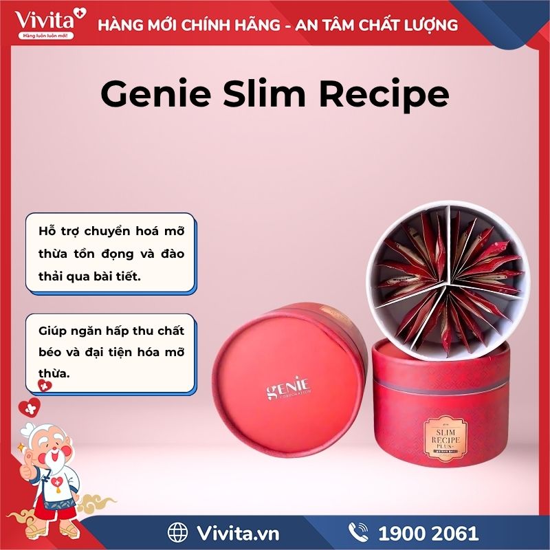 Cộng dụng Genie Slim Recipe