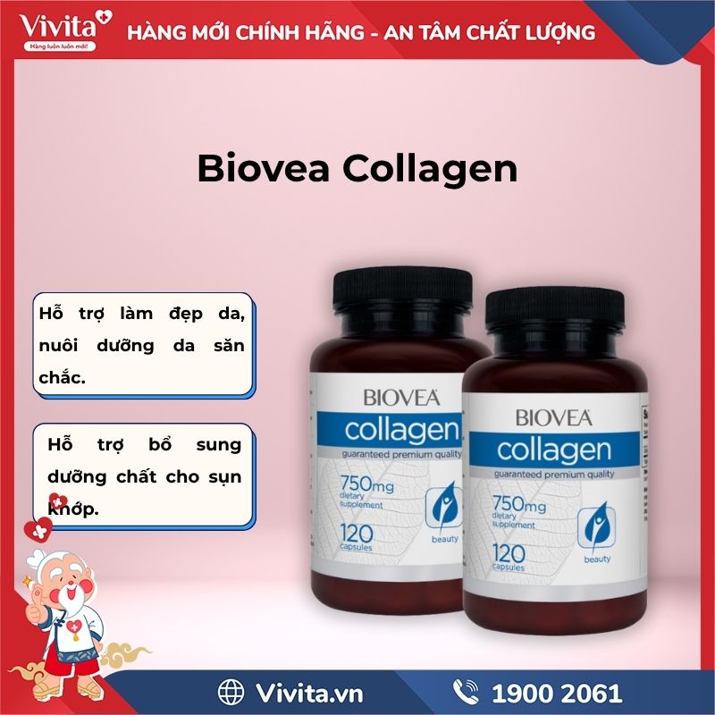 Công dụng Biovea Collagen