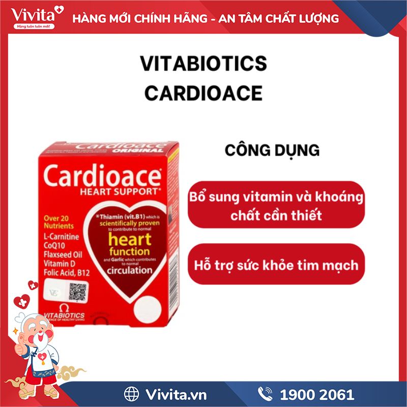 Công dụng của Cardioace 