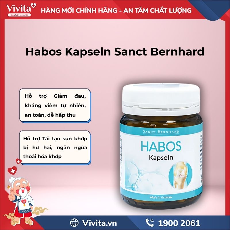 Công dụng Habos Kapseln Sanct Bernhard