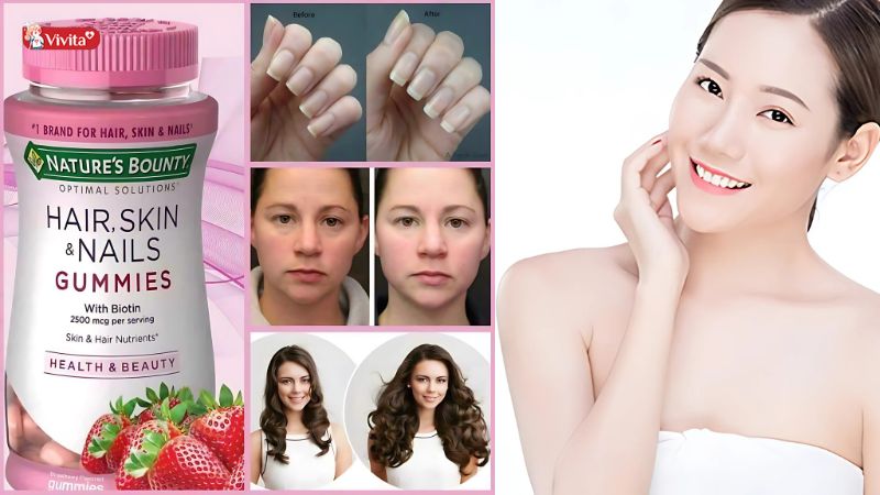 Công dụng Hair Skin Nails Gummies