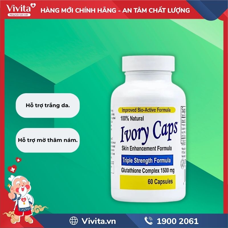 Công dụng Ivory Caps