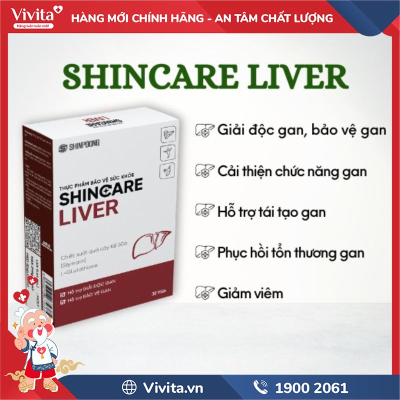 Công dụng của ShinCare Liver