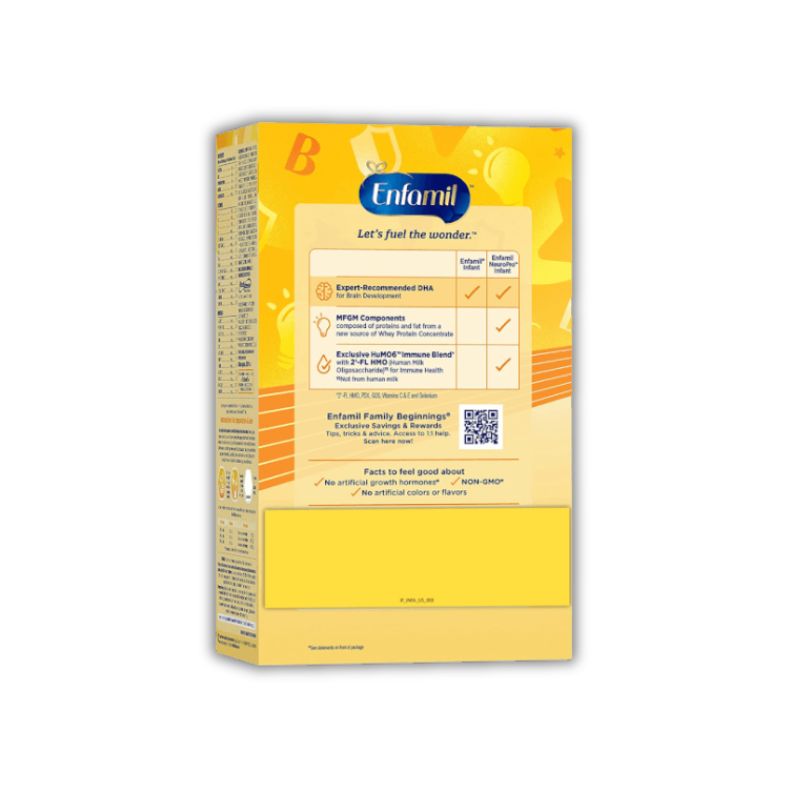 Enfamil NeuroPro Infant Formula Sữa Bột Hỗ Trợ Bổ Sung Dưỡng Chất Cho Trẻ Sơ Sinh (Hộp 890g)
