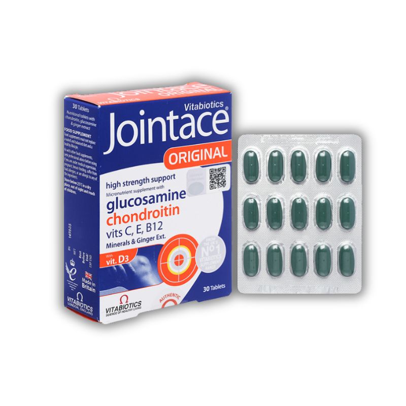 Jointace Tablets Anh Viên Uống Hỗ Trợ Tăng Cường Sức Khỏe Xương Khớp (Hộp 2 vỉ x 15 viên)