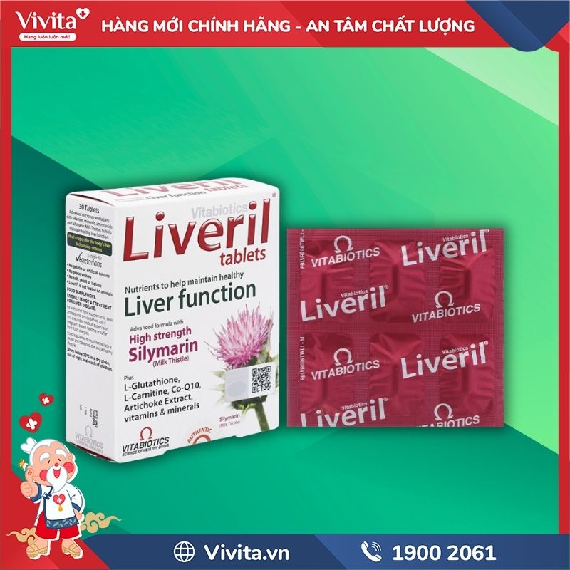Liveril Tablets chính hãng