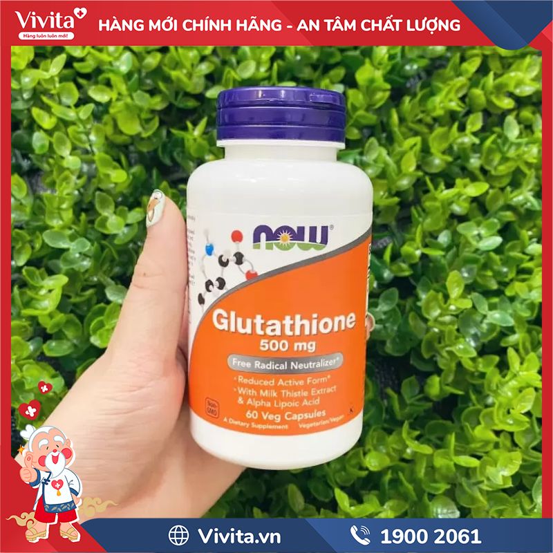 Now Glutathione 500mg chính hãng