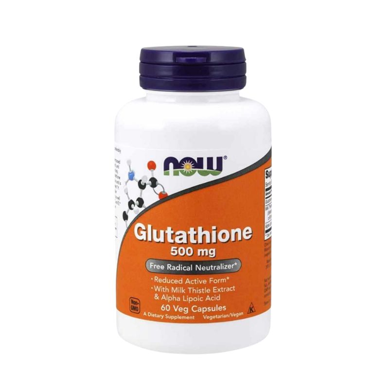 Now Glutathione 500mg Mỹ Viên Uống Hỗ Trợ Trắng Da (Hộp 60 viên)