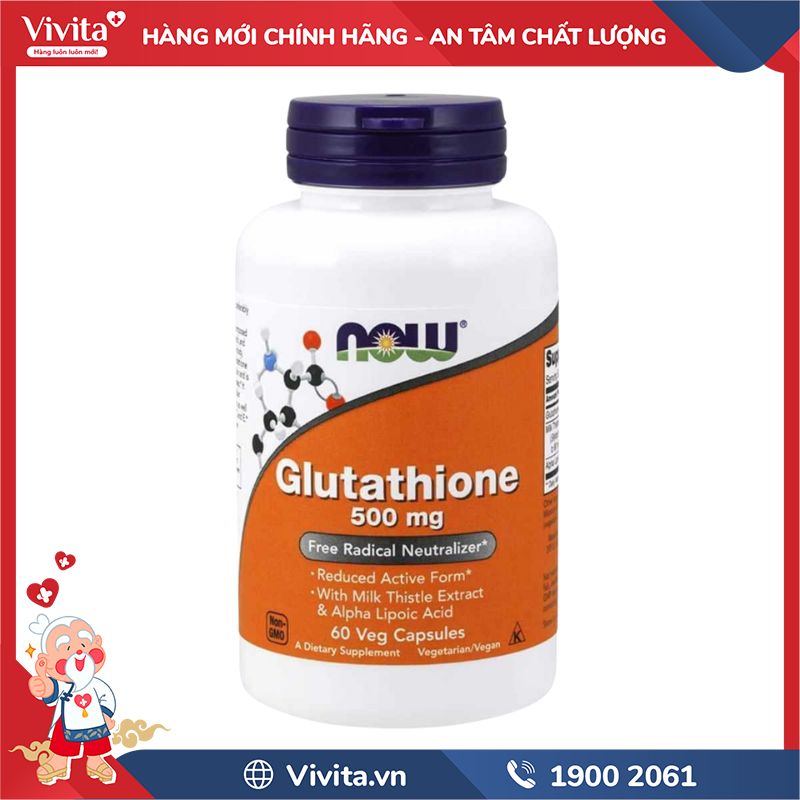 Now Glutathione 500mg