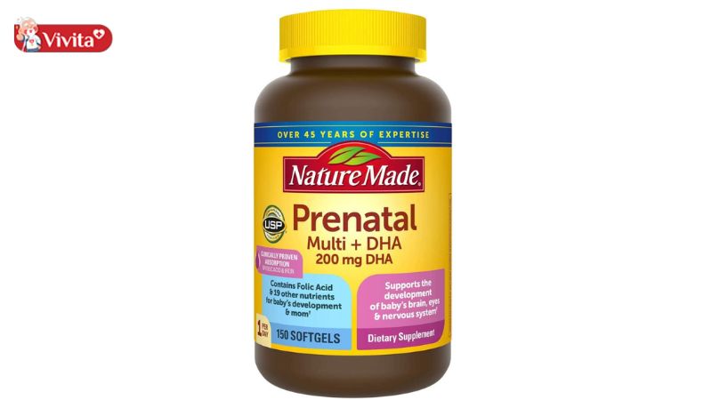 review nature made prenatal multi dha