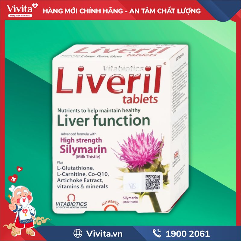 Sản phẩm Liveril Tablets