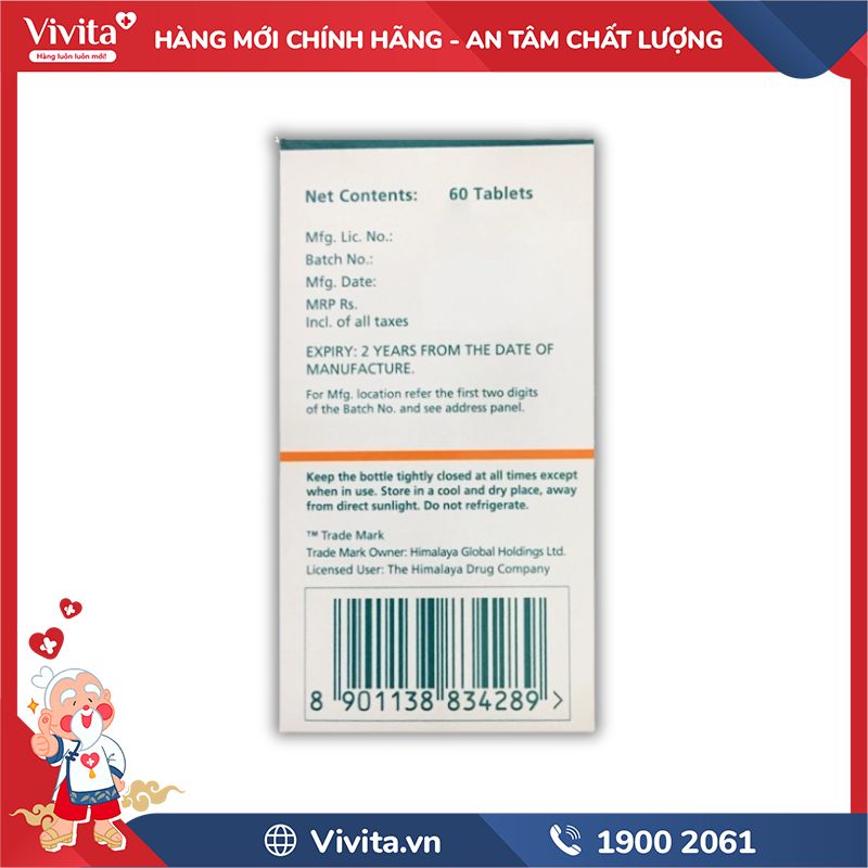 Thành phần của Himalaya Shatavari