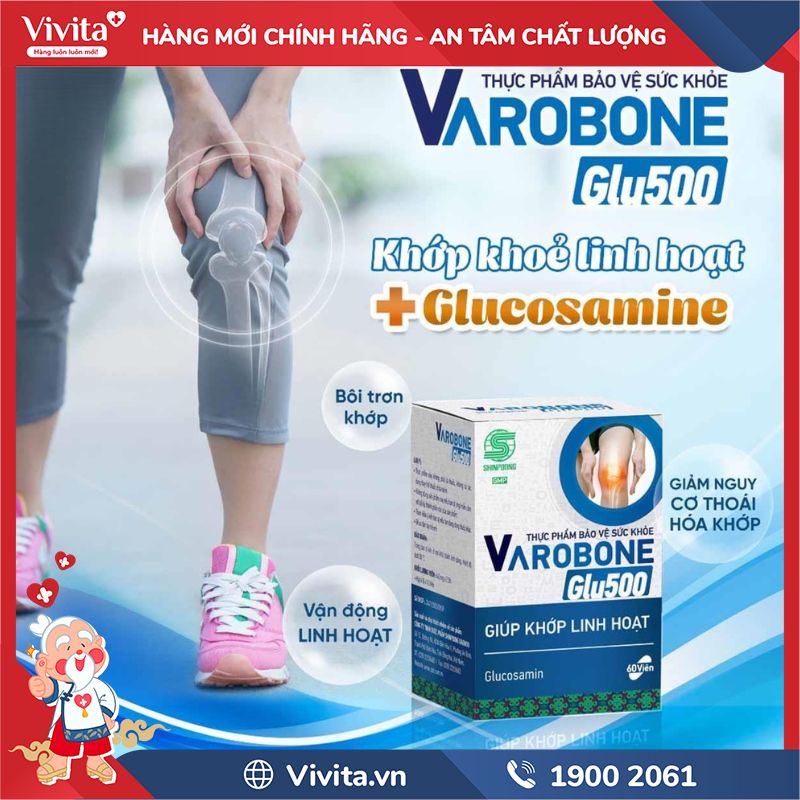 Thành phần của Varobone Glu500