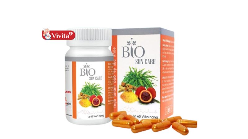 Viên uống trắng da chống nắng Bio Suncare