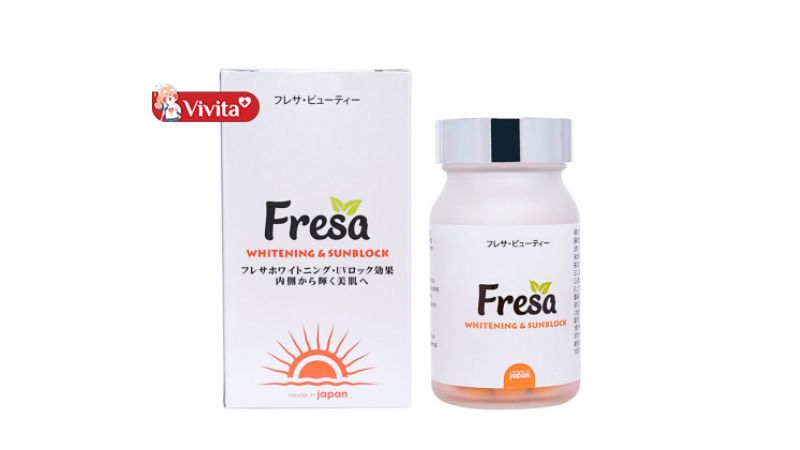 Viên uống trắng da chống nắng Fresa
