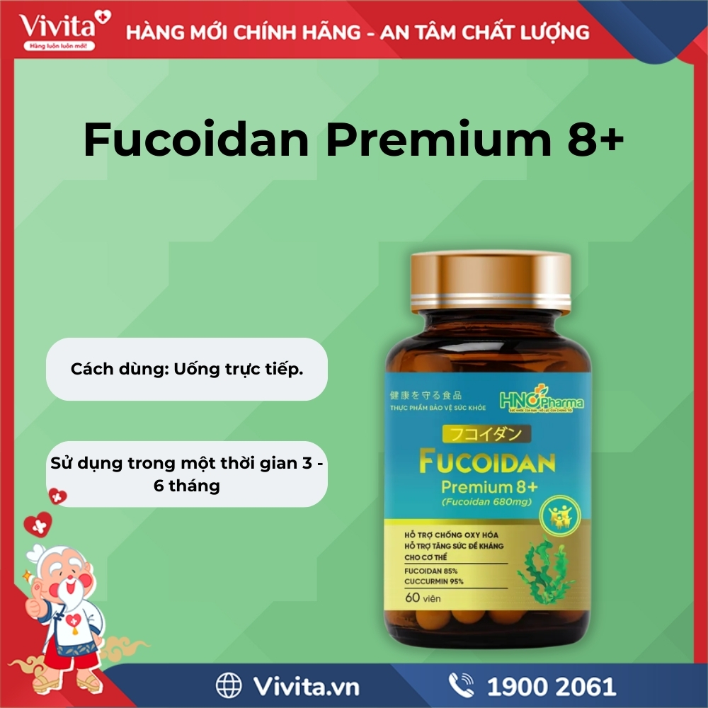 Fucoidan Premium 8+