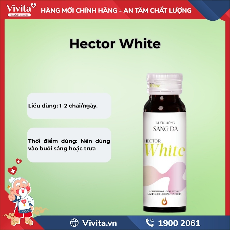 Cách dùng Hector White Đông Trùng Hạ Thảo