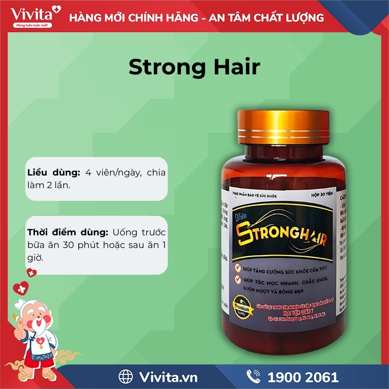 Cách dùng Strong Hair