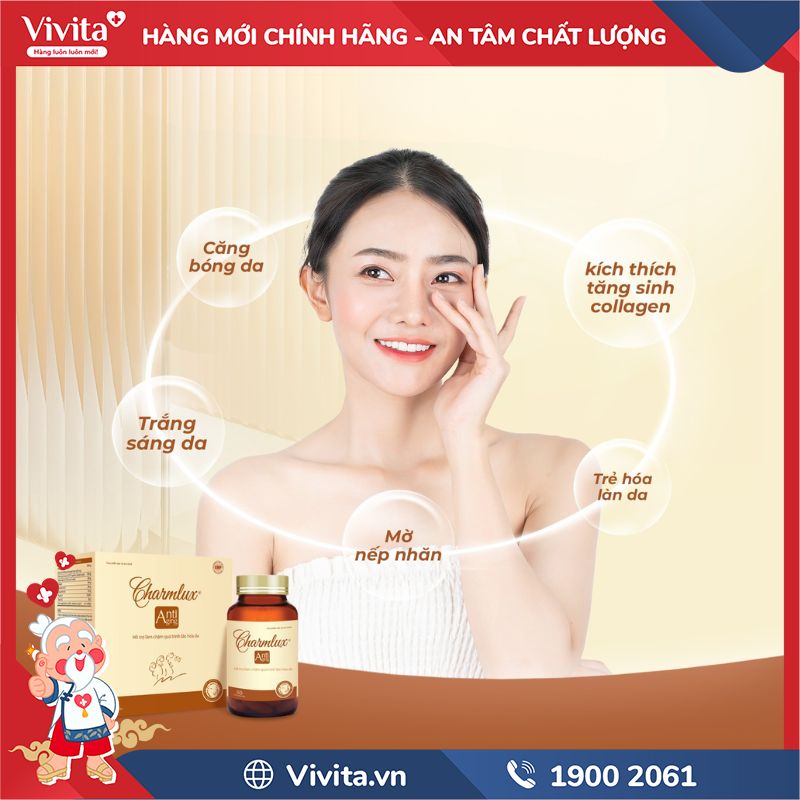 Công dụng của Charmlux Anti Aging