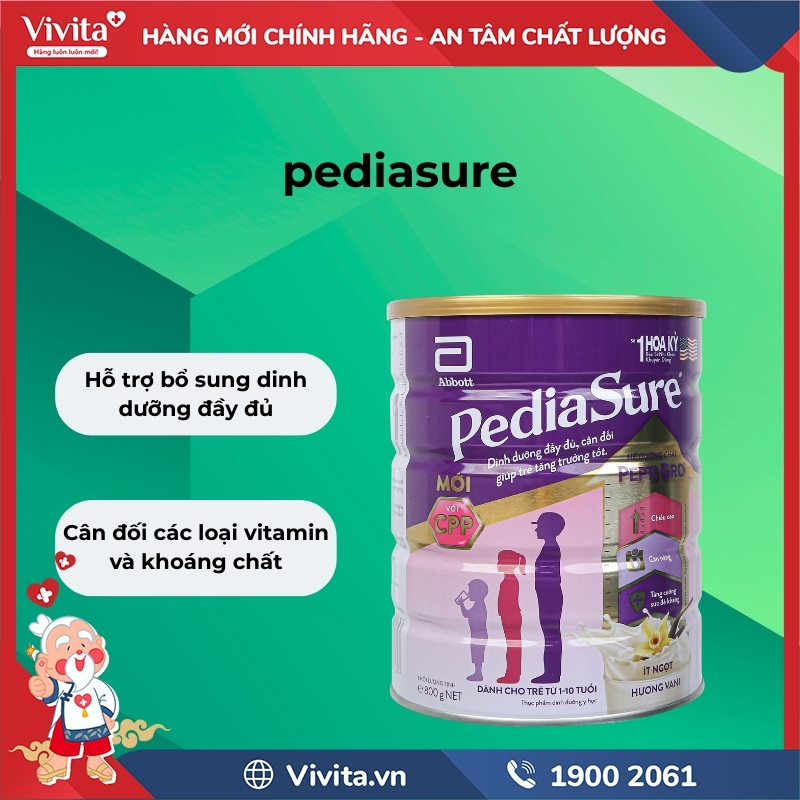 Công dụng Pediasure