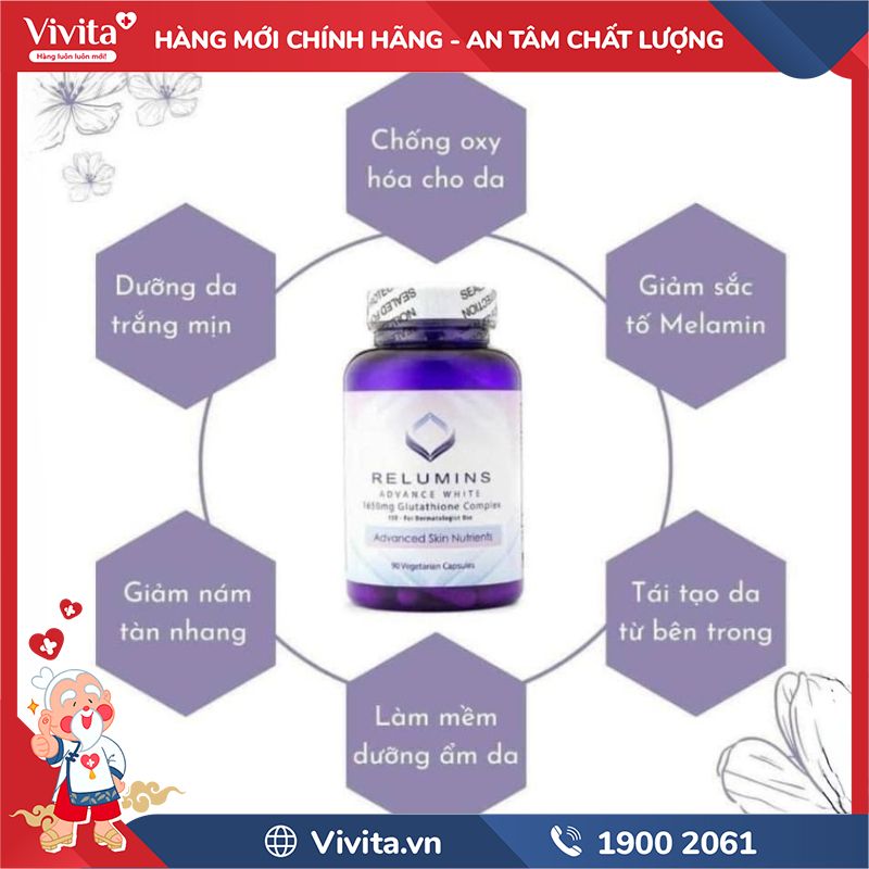 Công dụng của Relumins Advance White