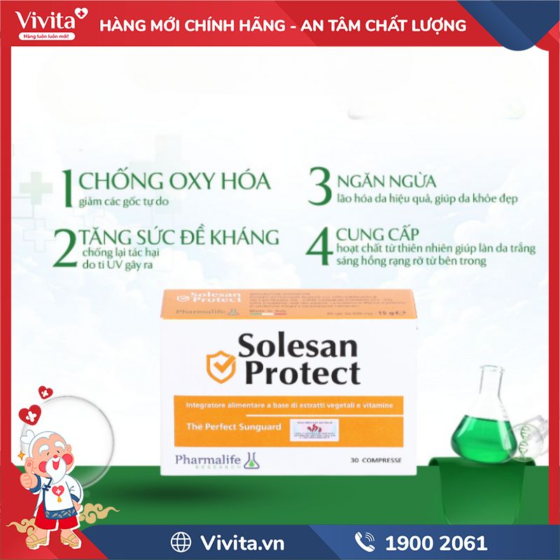 Công dụng của Solesan Protect