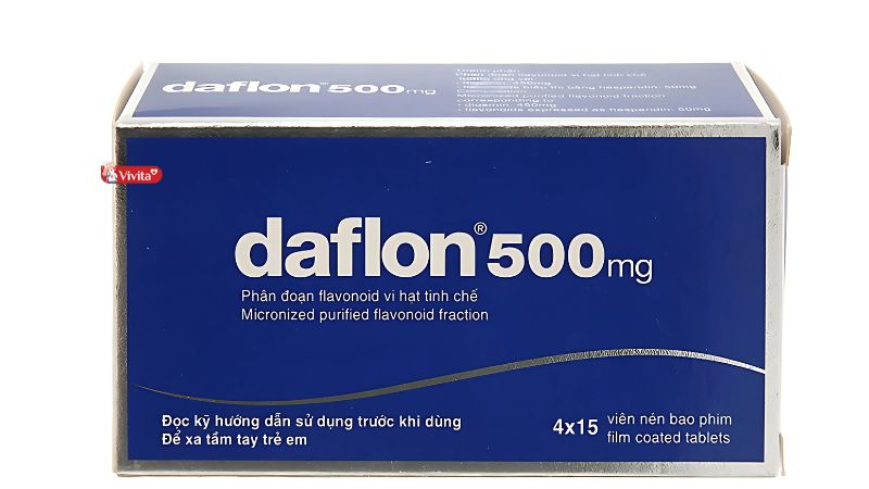 Daflon 500mg giá bao nhiêu? 