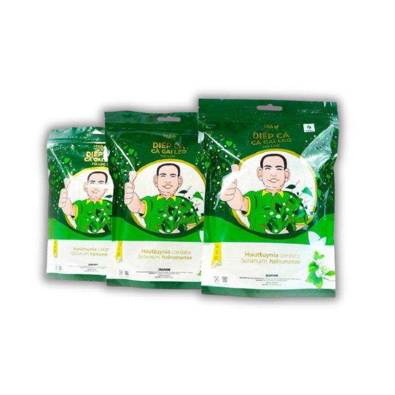 Trà Cà Gai Leo Diếp Cá Sadu Hỗ Trợ Mát Gan, Giải Độc (Gói 1kg)