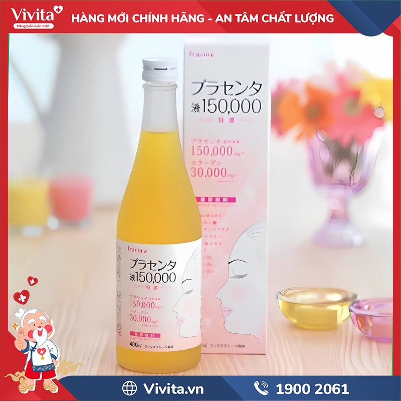Nước Nhau Thai Cừu Fracora Placenta chính hãng