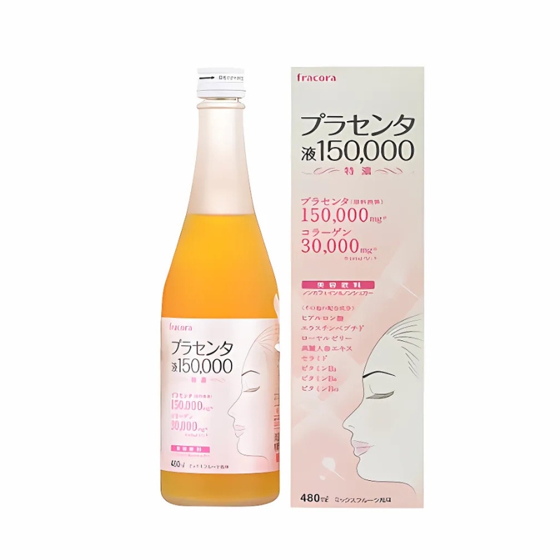 Nước Nhau Thai Cừu Fracora Placenta Hỗ Trợ Bổ Sung Dưỡng Chất Cho Làn Da (Chai 480ml)