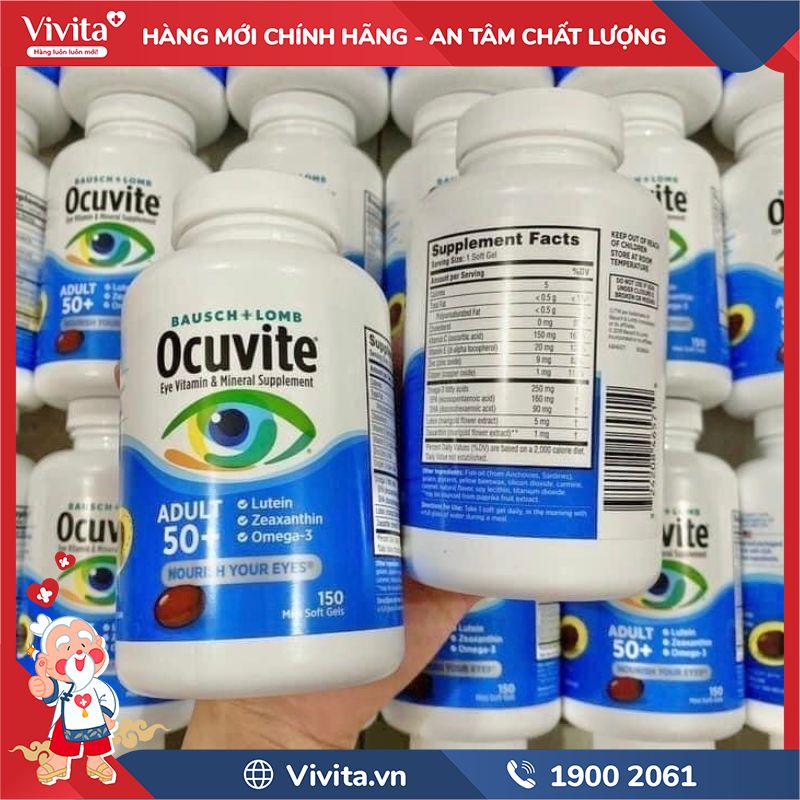Ocuvite Adult 50+ chính hãng