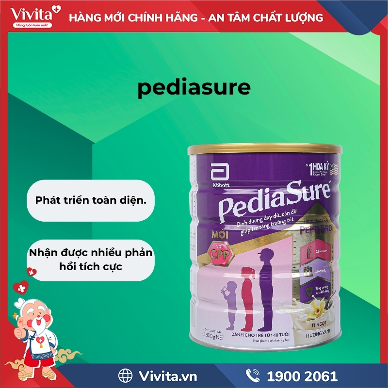 Pediasure có tốt không?