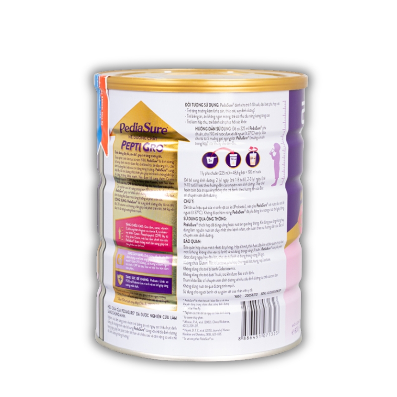 Pediasure Sữa Bột Hỗ Trợ Bổ Sung Dưỡng Chất Cho Trẻ Từ 1 Tuổi (Hộp 800g)