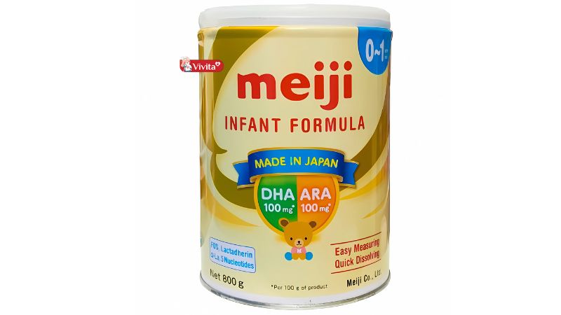 Review sữa Meiji Infant Formula cho trẻ sơ sinh từ 0 - 1 tuổi