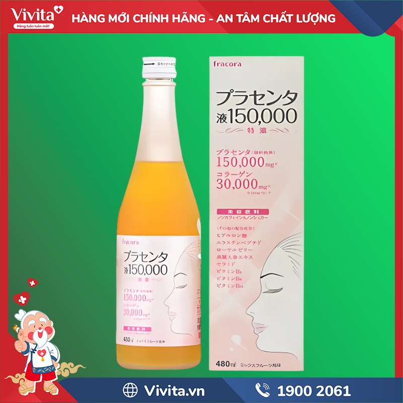 Sản phẩm Nước Nhau Thai Cừu Fracora Placenta