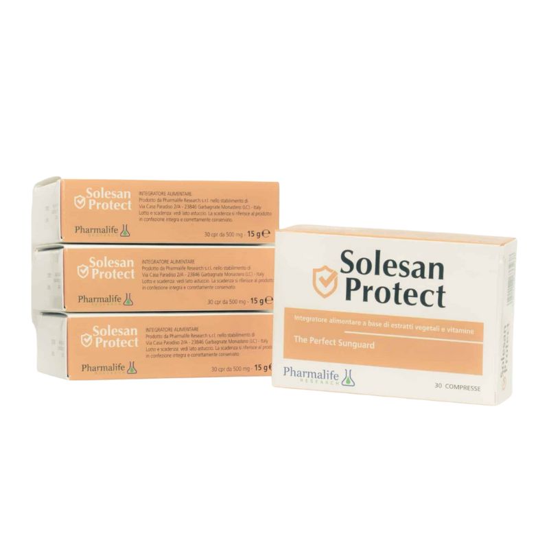 Solesan Protect Ý Viên Uống Hỗ Trợ Chống Nắng Và Làm Sáng Da (Hộp 30 viên)