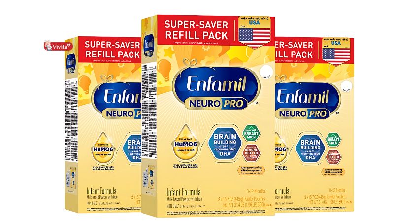 Sữa Enfamil NeuroPro giá bao nhiêu?