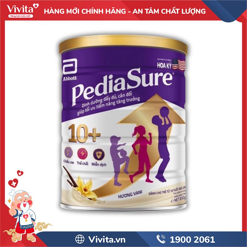 Sữa PediaSure 10+ chính hãng